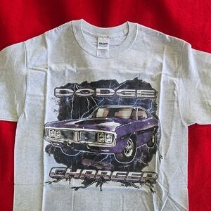 New Gray Dodge Charger Tshirt